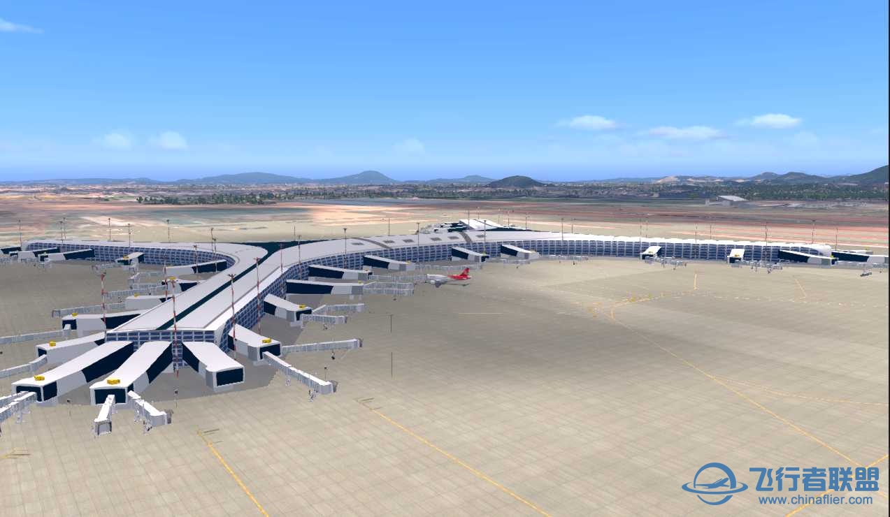 X-Plane11 深圳寶安國(guó)際機(jī)場(chǎng)地景v2.2更新