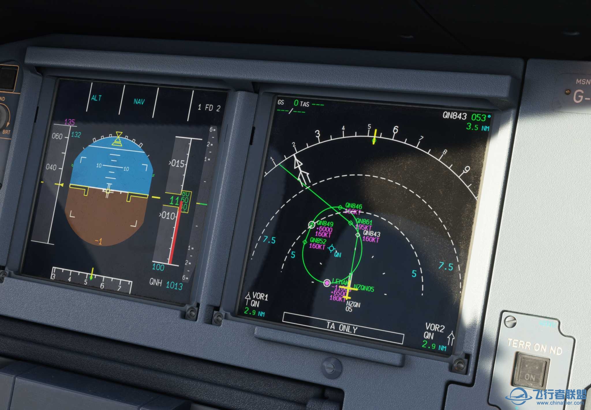 Fenix Simulation MCDU/FMGS 功能預覽中文翻譯