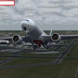 P3D PMDG波音777客機 中文指南 6.2爬升操作步驟