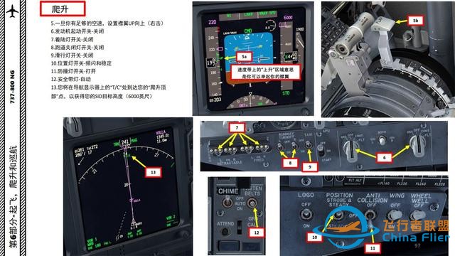 FSX 中文指南 波音737 6.2爬升也是有協(xié)議的-6015