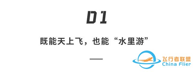 國內首創兩棲無人機！上天入水一秒切換，還有神奇「仿生」配件-6792