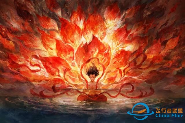 火蓮哪吒夠燃吧？敖光電影海報夠帥吧？云南藝術家畫的！-370